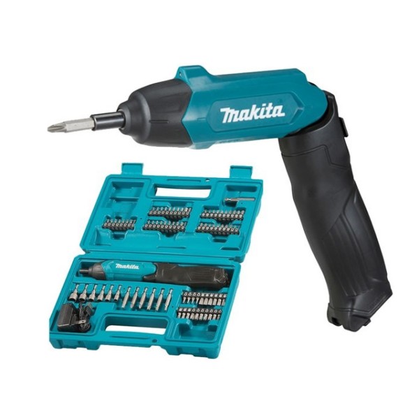 Аккум. шуруповерт MAKITA DF 001 DW в чем.+ аксессуары (3.6 В, 1 акк., 1.3 А/ч Li-Ion, 1 скор., 4 Нм,