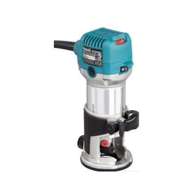 Фрезер кромочный MAKITA RT 0702 C (710 Вт, цанга 8 мм, 30000 об/мин, регул. об.)