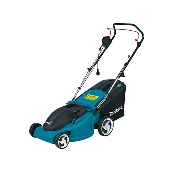 Газонокосилка электрическая MAKITA ELM 3800 (1400 Вт, шир.38 см, выс. 20-75 мм, пластм. корпус, без