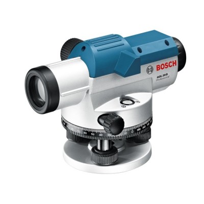 Нивелир оптический BOSCH GOL 20 D в кейсе (увеличение 20х, до 60 м, резьба 5/8")