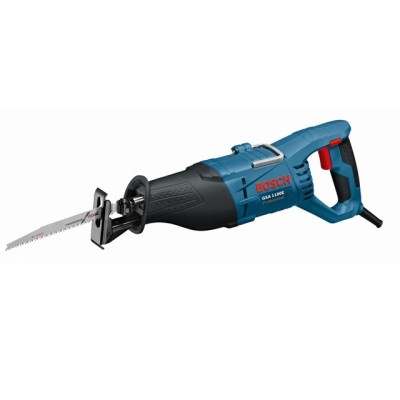 Сабельная пила BOSCH GSA 1100 E в чем. + 2 пильных полотна (1100 Вт, дерево до 230 мм, металл до 20 мм)