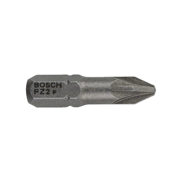 Насадка (бита) крестообразная PZ2 25 мм BOSCH Extra Hart ( посадочн. шестигранник 1/4 ")