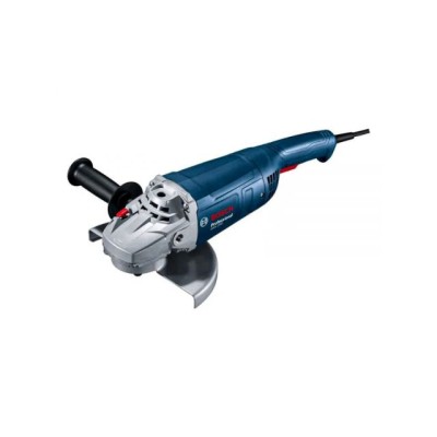 Двуручная углошлифмашина BOSCH GWS 2200 в кор. (2200 Вт, диск 180х22 мм, плавный пуск)