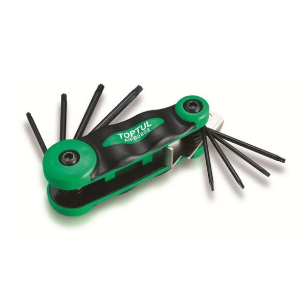 Набор ключей Torx T6-T25 8шт TOPTUL