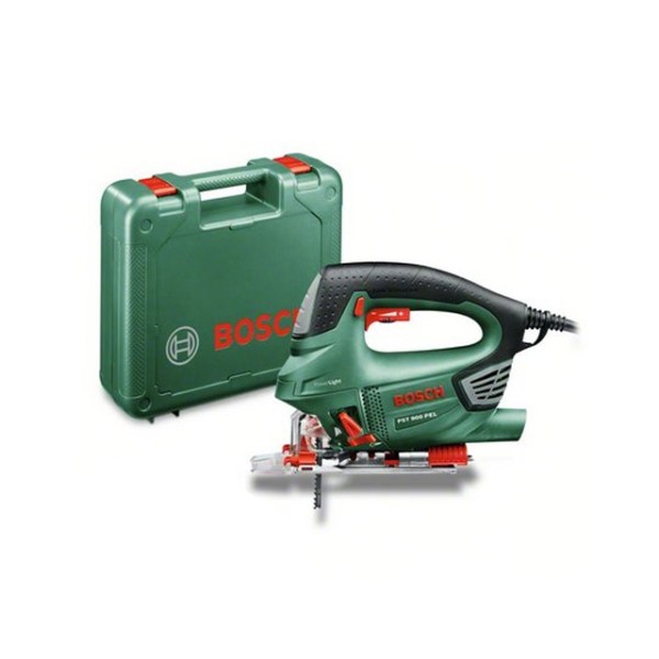 Лобзик электрический BOSCH PST 900 PEL в чем. (620 Вт, пропил до 90 мм, подсветка)