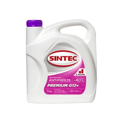 Антифриз Sintec-40 G12 plus PREMIUM 5кг