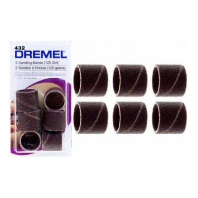 Шлифлента 13 мм P120 DREMEL 432 (6 шт)