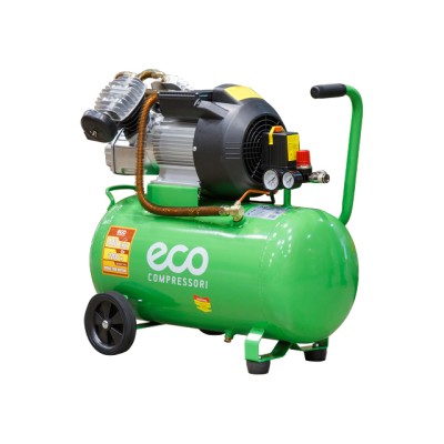 Компрессор ECO AE-502-3 коаксиальный (440 л/мин, 8 атм, коаксиальный, масляный, ресив. 50 л, 220 В, 2.20 кВт)