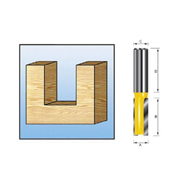 Фреза пазовая 5x12x8x32x2T MAKITA