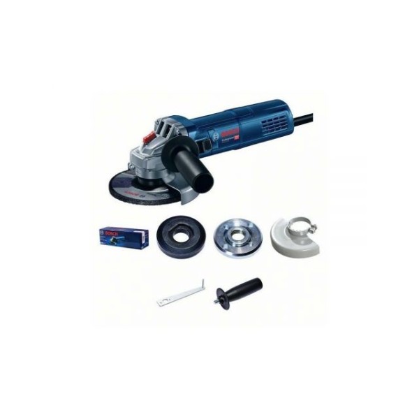 Одноручная углошлифмашина BOSCH GWS 9-125  в кор. (900 Вт, диск 125х22 мм, без регул. об.)