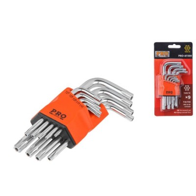 Набор ключей Torx T10-T50 9шт коротк. PRO STARTUL (PRO-87209)