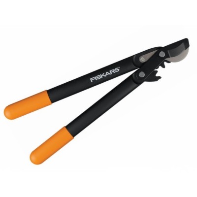 Сучкорез плоскостной L70 FISKARS PowerGear с загнутыми лезвиями малый (112190)