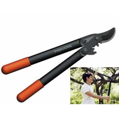 Сучкорез плоскостной L72 FISKARS PowerGear малый (112200)