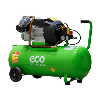 Компрессор ECO AE-705-3 коаксиальный (440 л/мин, 8 атм, коаксиальный, масляный, ресив. 70 л, 220 В, 2.20 кВт)