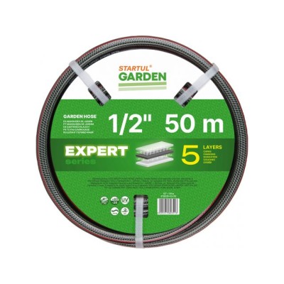 Шланг поливочный 1/2" 50м STARTUL GARDEN EXPERT (ST6035-1/2-50) (5 слоев)