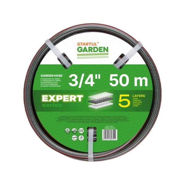 Шланг поливочный 3/4" 50м STARTUL GARDEN EXPERT (ST6035-3/4-50) (5 слоев)