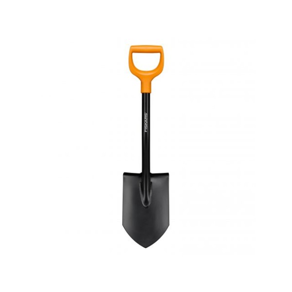 Лопата штыковая укороченная Solid FISKARS (длина:790мм, ширина:95мм)