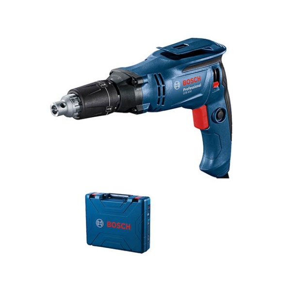 Шуруповерт BOSCH GTB 650 в чем. (650 Вт, патрон внутр. шестигр. 1/4", 12 Нм, шурупы до 6 мм)