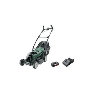 Газонокосилка аккумуляторная BOSCH EasyRotak 36-550 (шир. 370 мм, выс. 25-70 мм, металлич. корпус, травосборник 40 л)