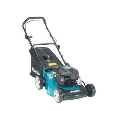 Газонокосилка бензиновая MAKITA PLM 4620 N (3.2 л.с., шир. 460 мм, выс. 25-70 мм, мульчир. стальн. корпус, травосборник 60 л)