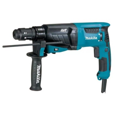 Перфоратор MAKITA HR 2631 FTJ MAKPAC (800 Вт, 2.4 Дж, 3 реж., патрон SDS-plus, ЗВП в комплекте, вес 2.8 кг)