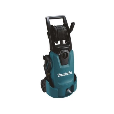 Очиститель высокого давления MAKITA HW 1300 (1.80 кВт, 130 бар, 420 л/ч, возможность забора воды из бочки: Да, рабочая температура воды: до 40 гр)