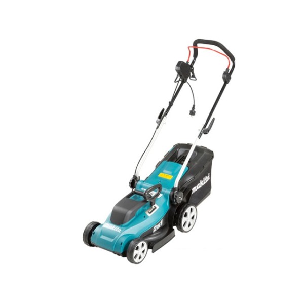 Газонокосилка электрическая MAKITA ELM 3320 (1200 Вт, шир. 330 мм, выс. 20-55 мм, пластм. корпус, бе