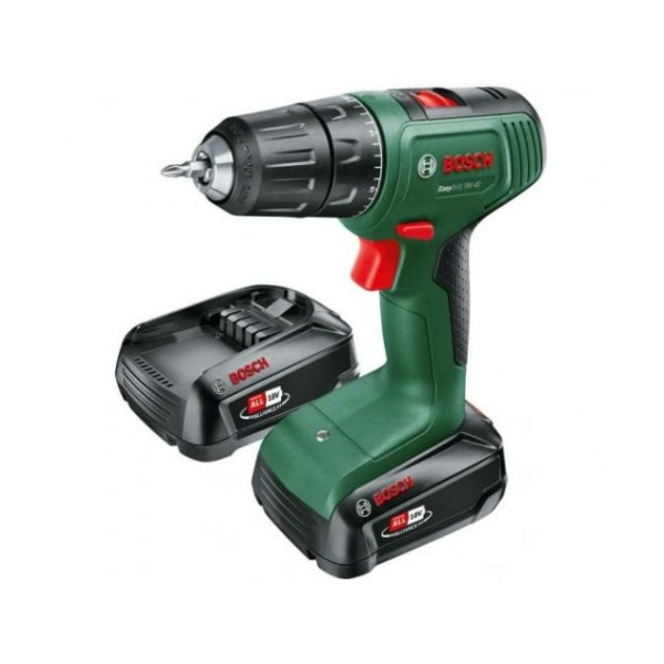 Аккум. дрель-шуруповерт BOSCH EasyDrill 18V-40 в кейсе (18.0 В, 2 акк., 2.0 А/ч Li-Ion, 2 скор., 40