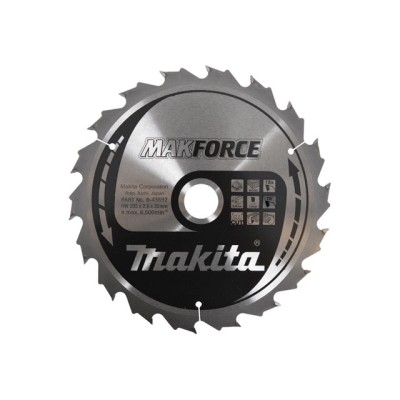 Диск пильный 235х30 мм 18 зуб. по дереву MAKFORCE MAKITA