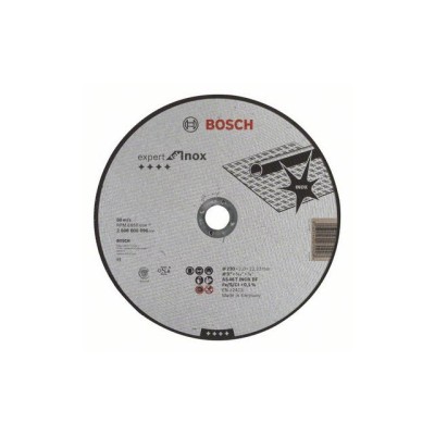 Круг отрезной 230х2.0x22.2 мм для нерж. стали Expert BOSCH