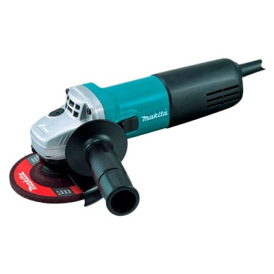 Одноручная углошлифмашина MAKITA 9566 C в кор. (1400 Вт, диск 150х22 мм, плавный пуск, без регул. об.)