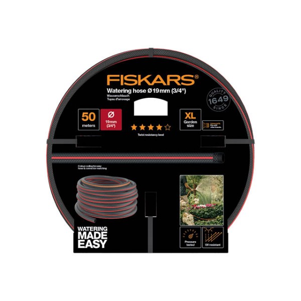 Шланг поливочный 3/4" 50м  FISKARS Q4