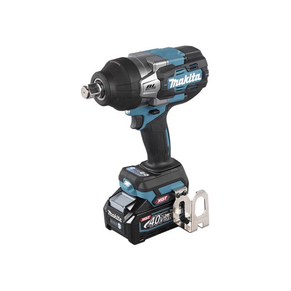 Аккум. ударный гайковерт MAKITA TW 001 GM 201 MAKPAC (40.0 В, 2 акк., 4.0 А/ч Li-Ion, посадочн. квад