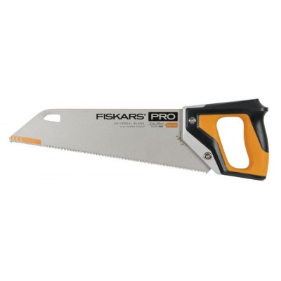 Ножовка по дереву PowerTooth 380мм 9 зубьев на дюйм FISKARS