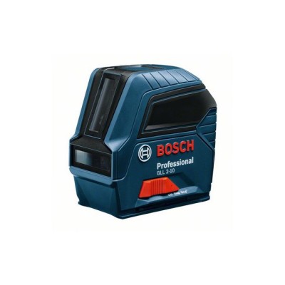 Нивелир лазерный BOSCH GLL 2-10 в кор. (проекция: крест, до 10 м, +/- 0.50 мм/м, резьба 1/4, 5/8")