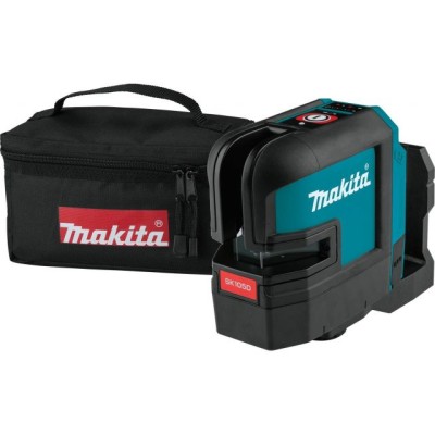 Нивелир лазерный MAKITA SK 105 DZ в сумке (проекция: крест, до 35 м, +/- 0.30 мм/м, резьба 1/4")