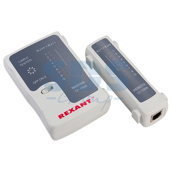 Тестер Кабеля RJ-45+RJ-11 REXANT - 468