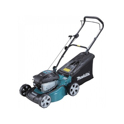 Газонокосилка бензиновая MAKITA PLM 4120 N (2.7 л.с., шир.41 см, выс. 20-75 мм, мульчир. стальн. корпус, травосборник 50 л)