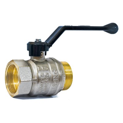 Кран шаровый 1/2" нар.-вн. ручка PN40, LD